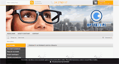 Desktop Screenshot of optyk24.pl